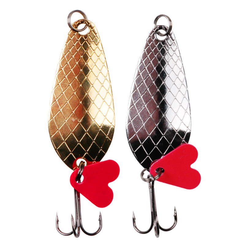 Fishing Hook Treble - 1 buah sendok Spinner bergoyang logam