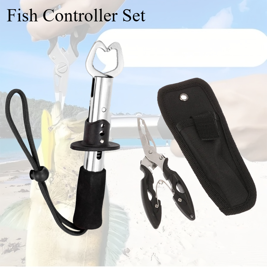 Fishing Hook Sharpener - 2 Buah Set Pengontrol Ikan Termasuk