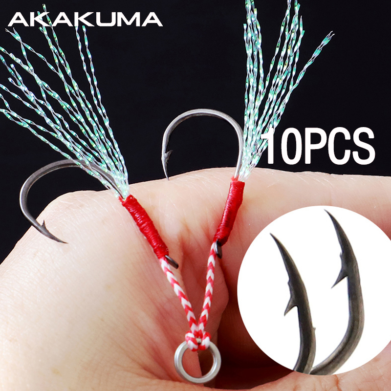 Fishing Hook Assortment - 10 buah kait pancing satu kait