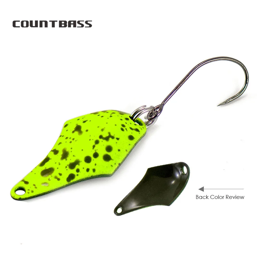 Fishing Hook Barbless - COUNTBASS 5/64Oz 2G Sendok Casting dengan