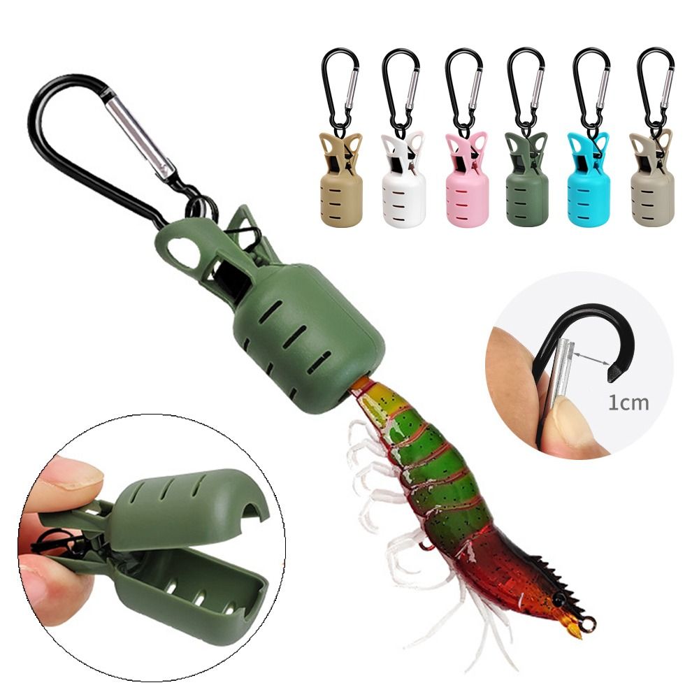 Fishing Hook Jig - Perlengkapan Memancing Tahan Lama dengan Carabiner,