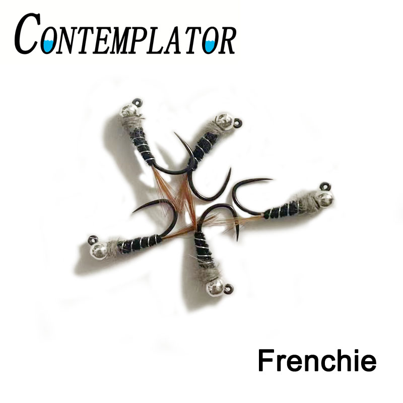Fishing Hook Barbless - CONTEMPLATOR 5pcs Size10 # Frenchie Nymph