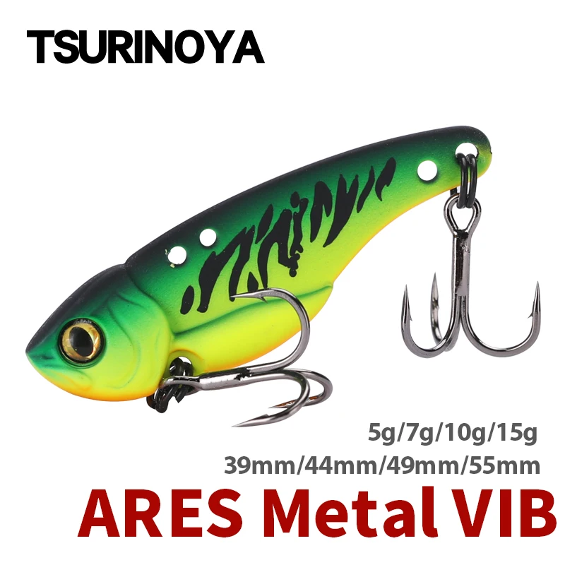 Fishing Hook Treble - TSURINOYA Umpan Pancing Keras Logam VIB