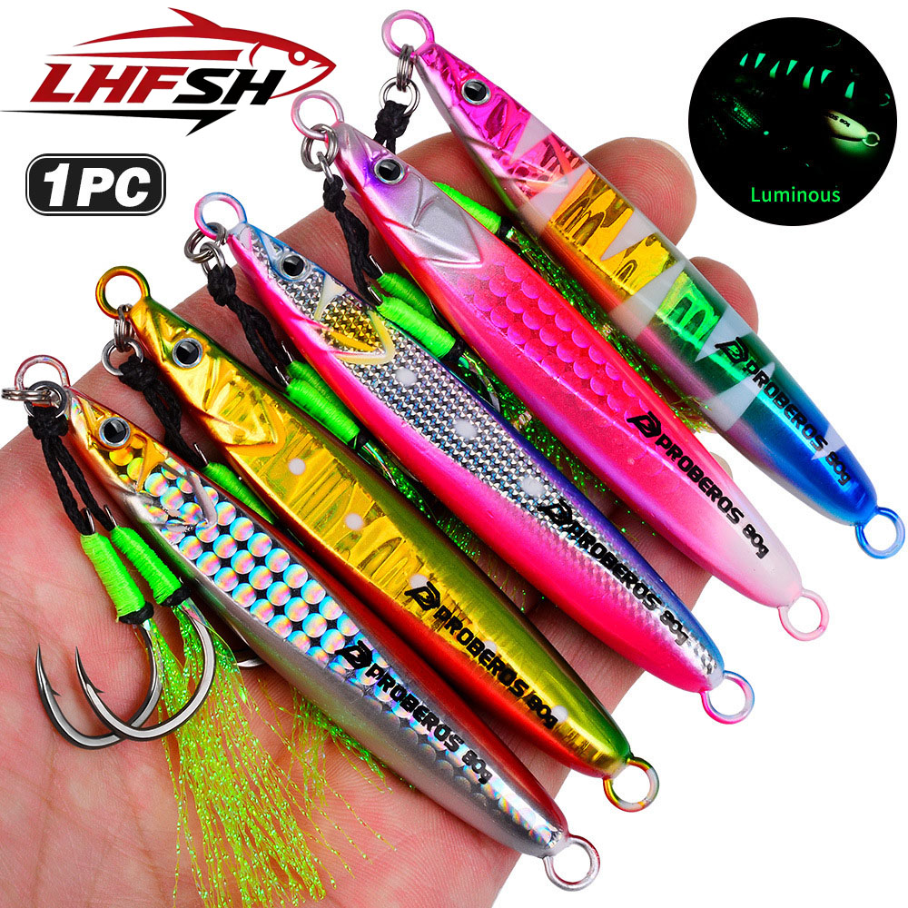 Fishing Hook Treble - Umpan Pancing Logam Bercahaya LHFSH, Umpan