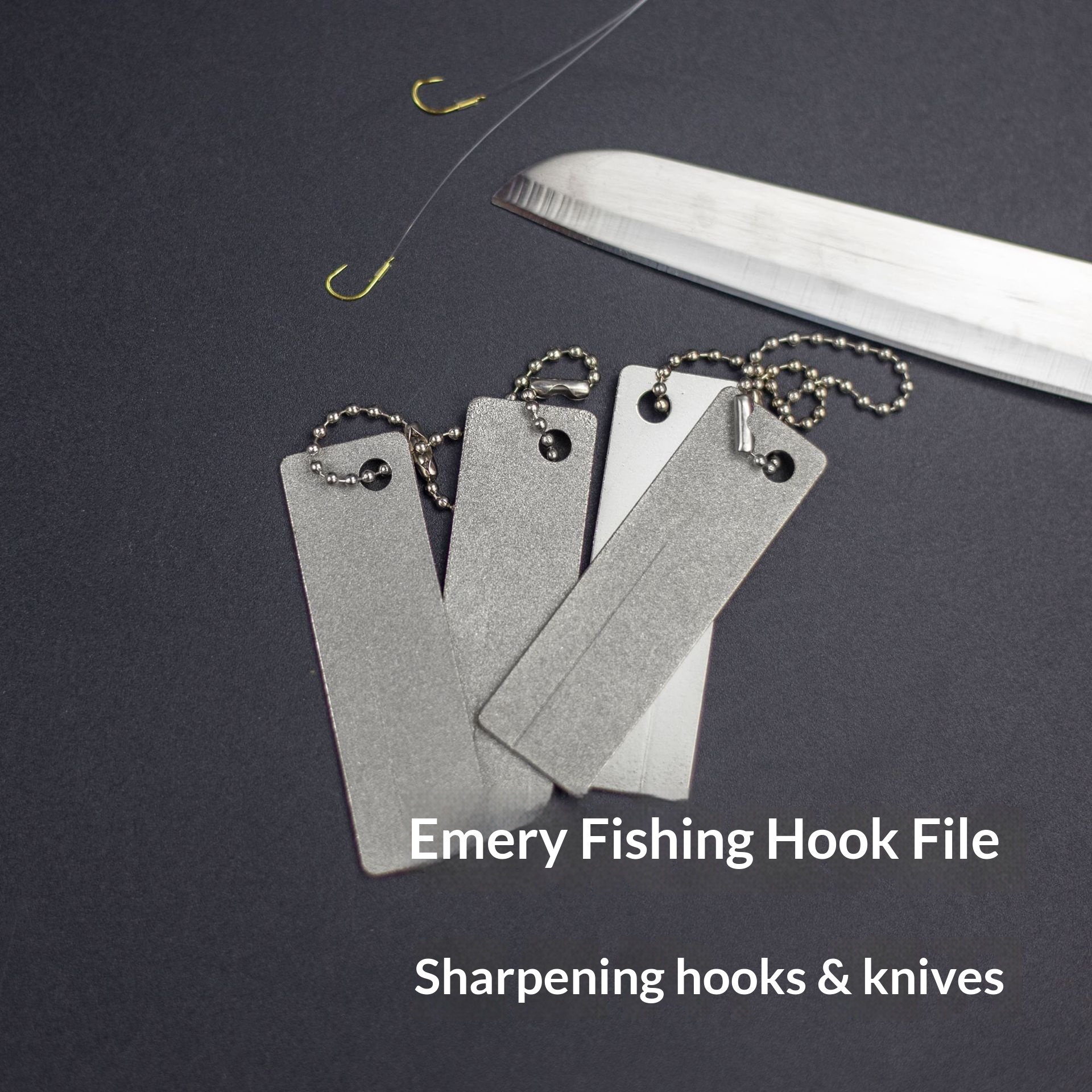 Fishing Hook Sharpener - Pengasah Mata Kail Pancing Berlian Portabel