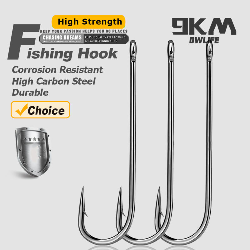 Fishing Hook Barbless - Mata Kail Pancing Tangkai Panjang Mata
