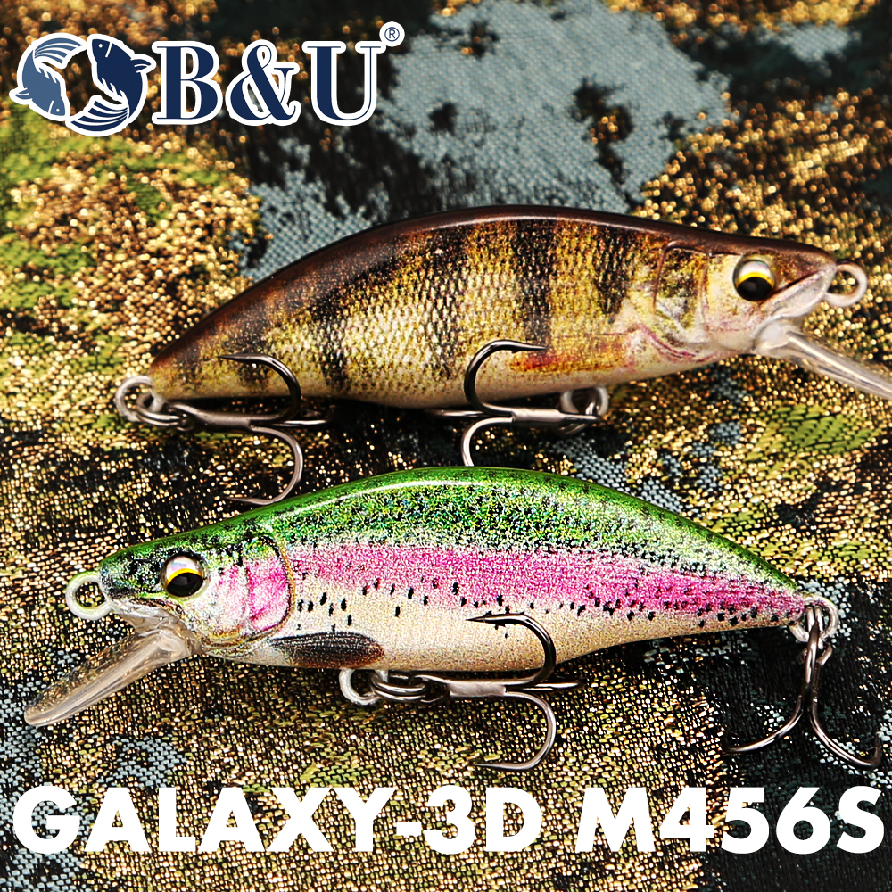 Fishing Hook Treble - Umpan Pancing Minnow Tenggelam Pola Trout