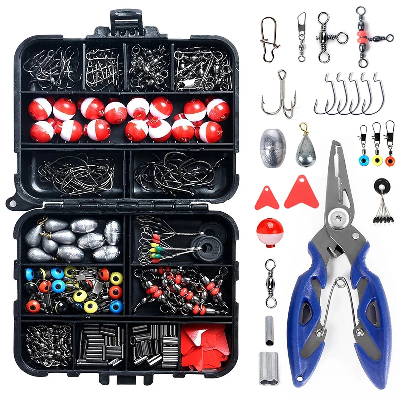 Fishing Hook Box - 263 Buah Set Aksesori Memancing Luar