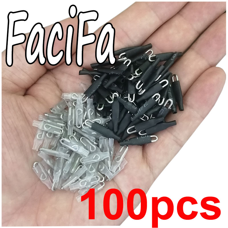 Fishing Hook Stainless Steel - 100 buah Enganche Rapido jepret pancing