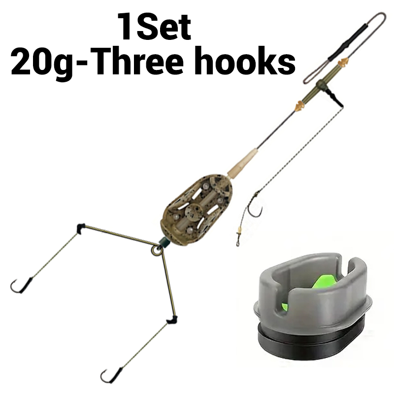 Fishing Hook Assortment - 3 Kait Rig Rambut Ikan Mas