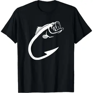 Fishing Hook - Fish Hook Minimal Art Cool Fishing