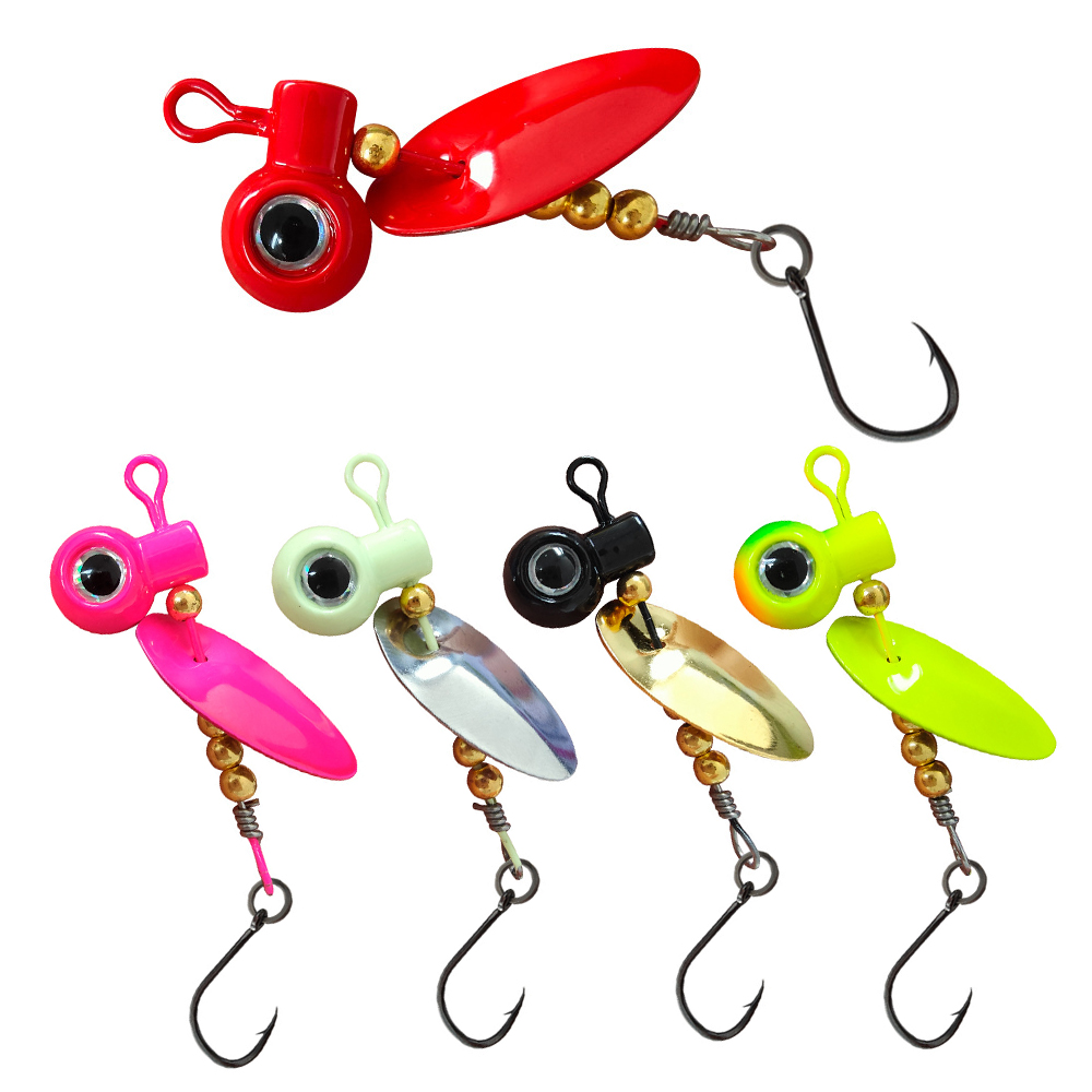 Fishing Hook Offset - 5 Buah Kepala Jig Crappie dengan