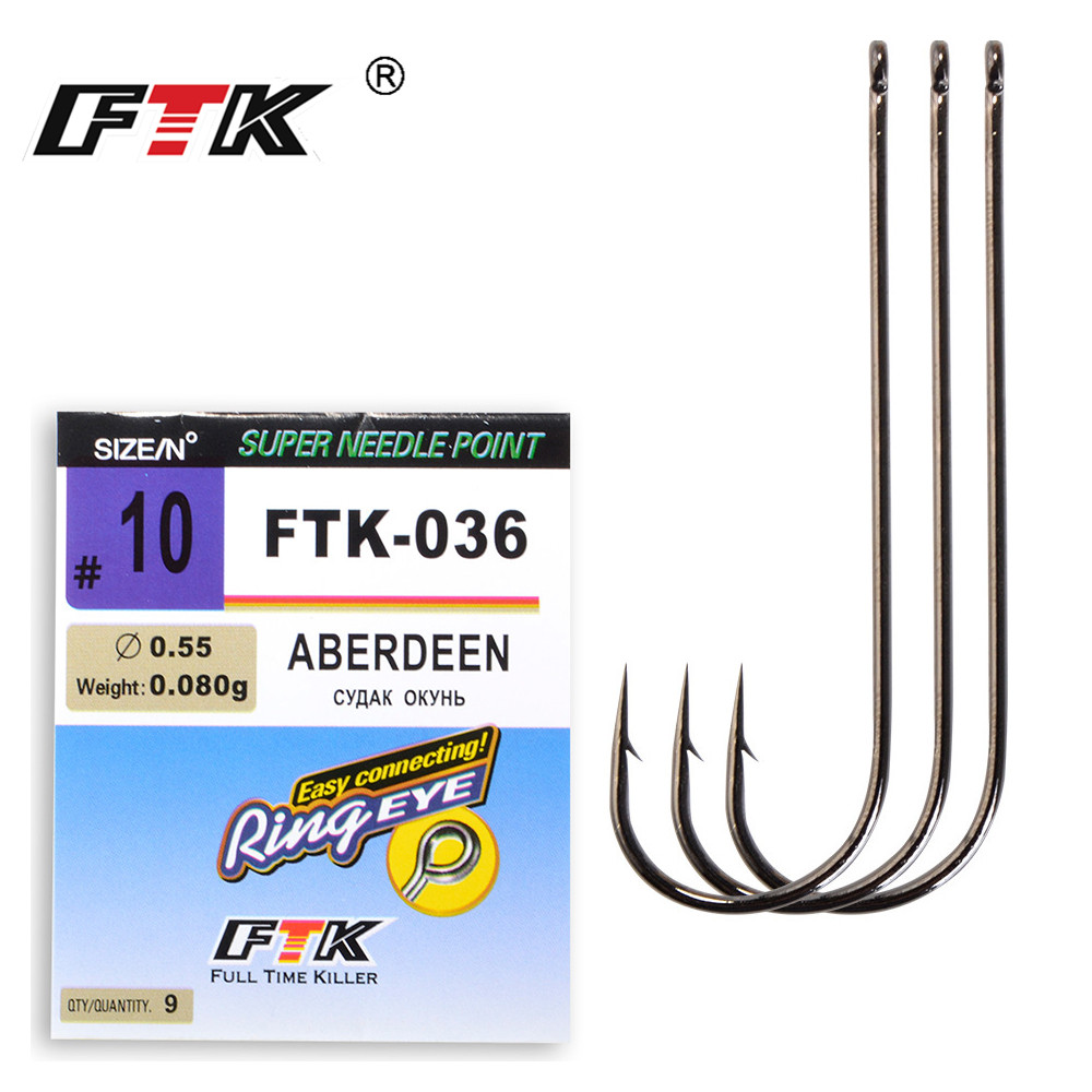 Fishing Hook Assortment - Ftk Klasik Aberdeen Laut Memancing Kait