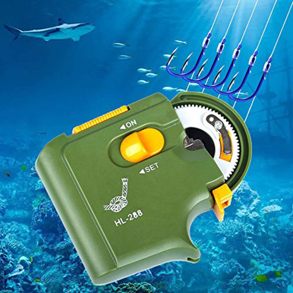 Fishing Hook Size - Mesin Pengikat Kail Ikan HL-288 Model