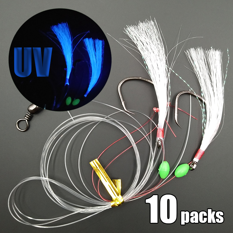 Fishing Hook Circle - Rig Sabiki Lunker 10 pak 169cm