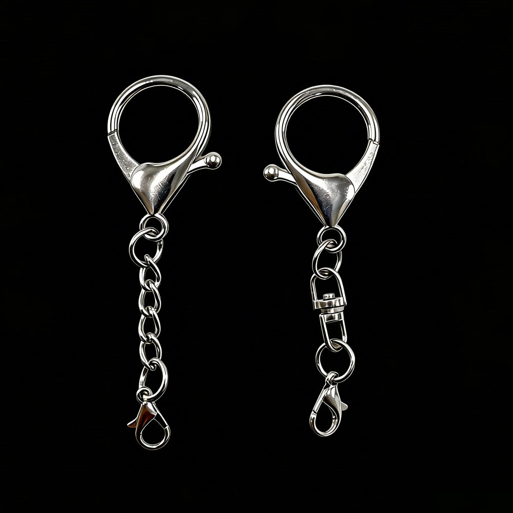 Fishing Hook Size - 10 Buah Gantungan Kunci Paduan Logam