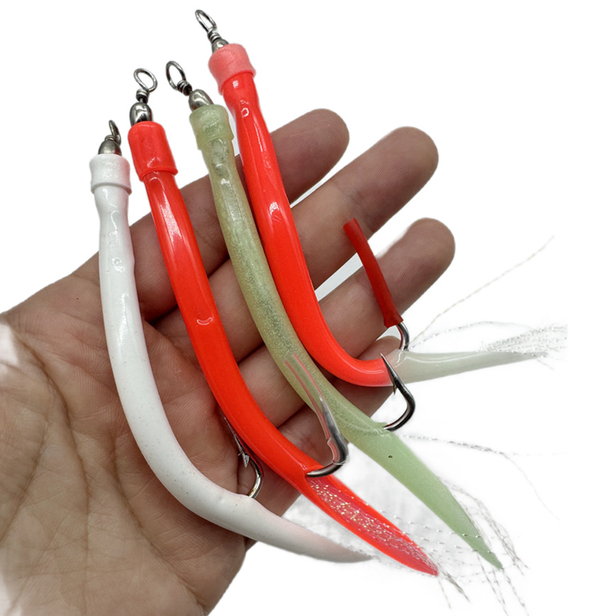 1/5Pcs Umpan Pancing Ikan Kod, - Fishing Hook Offset ulasan dan harga