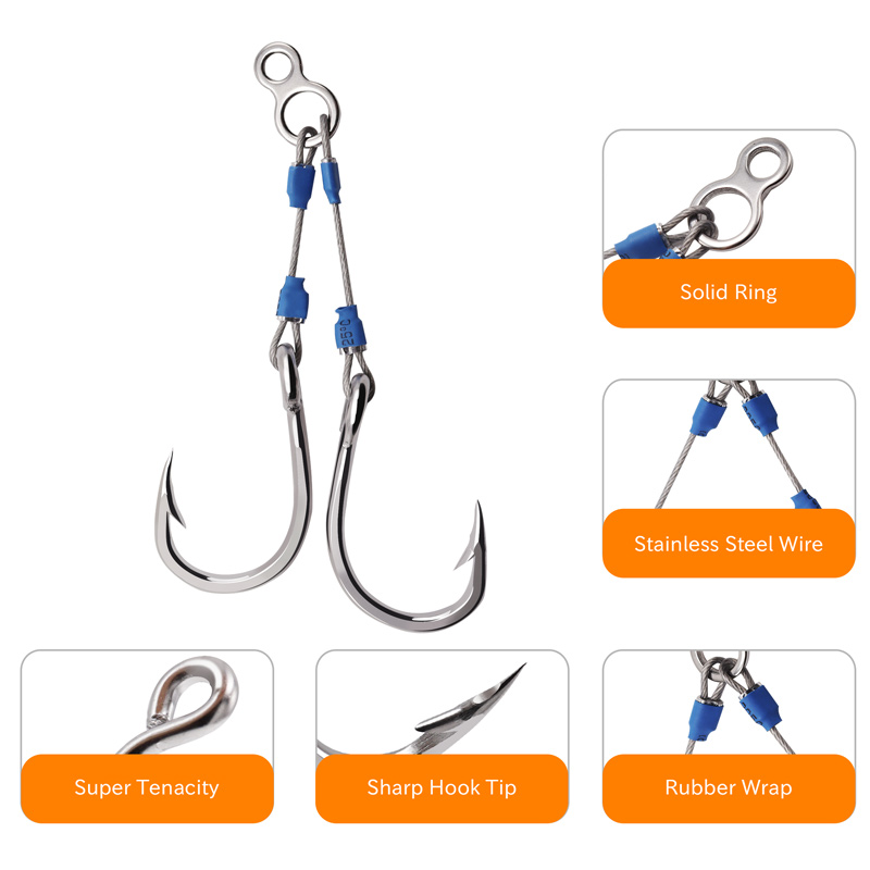 Kail Jig Baja ZYZHE 6 Ukuran K - Fishing Hook Assortment ulasan dan harga