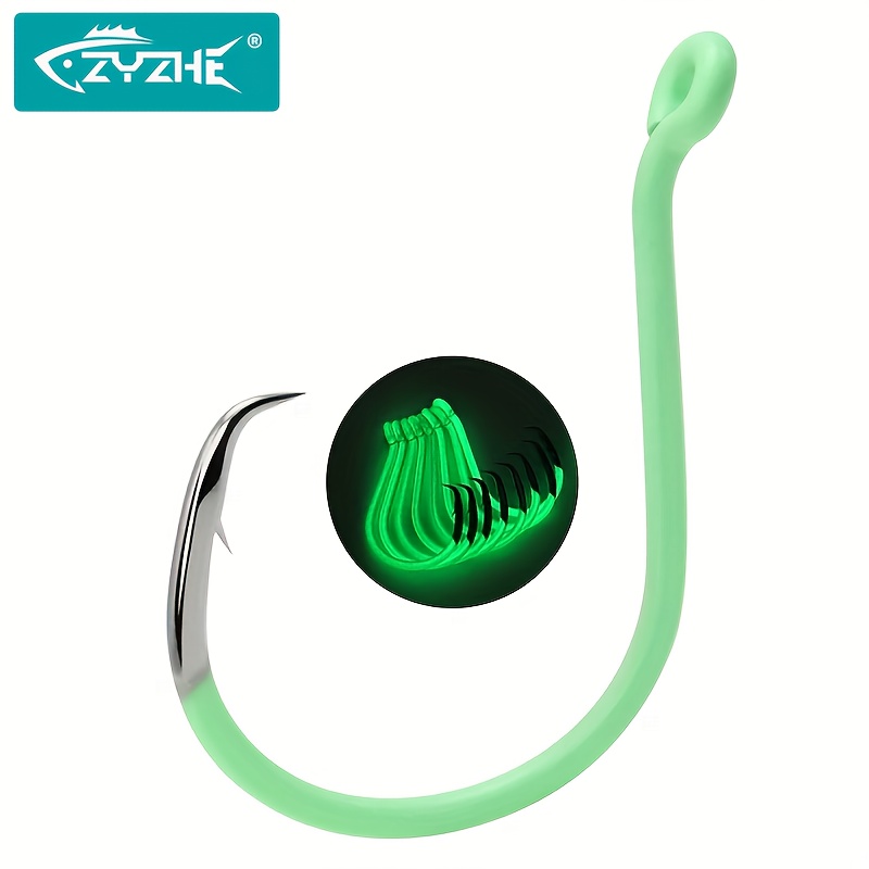 ZYZHE 10 Buah/Kotak Kail Lingk - Fishing Hook Circle ulasan dan harga
