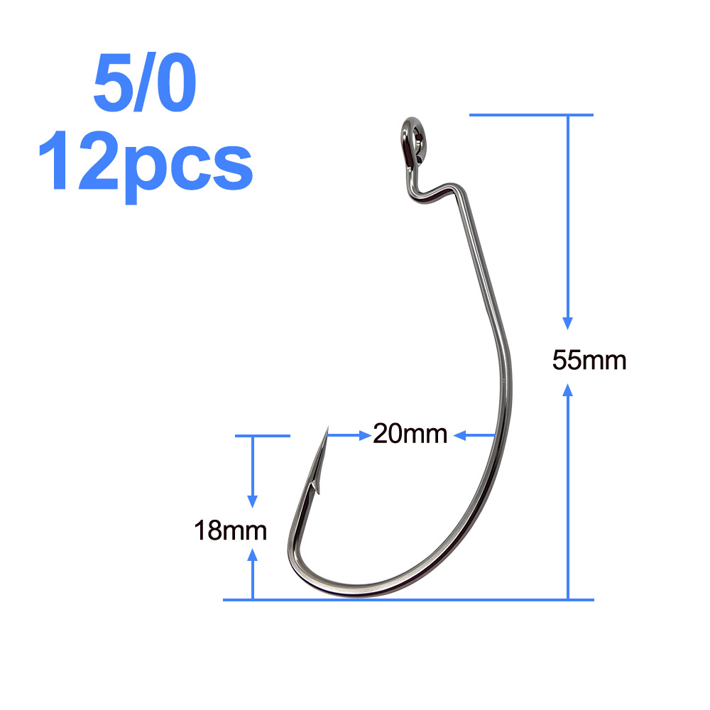 Kail Pancing ESFISHING Offset  - Fishing Hook Offset ulasan dan harga