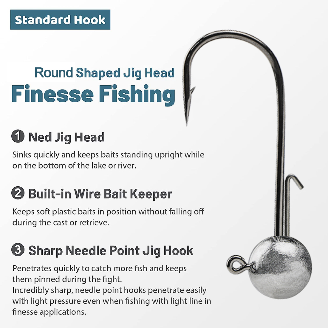 FishTrip 1 ~ 10 Buah Kail Panc - Fishing Hook Weedless ulasan dan harga