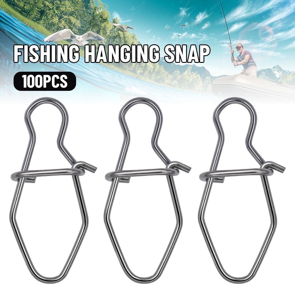 100 buah/lot bagus Snap Fishin - Fishing Hook Box ulasan dan harga
