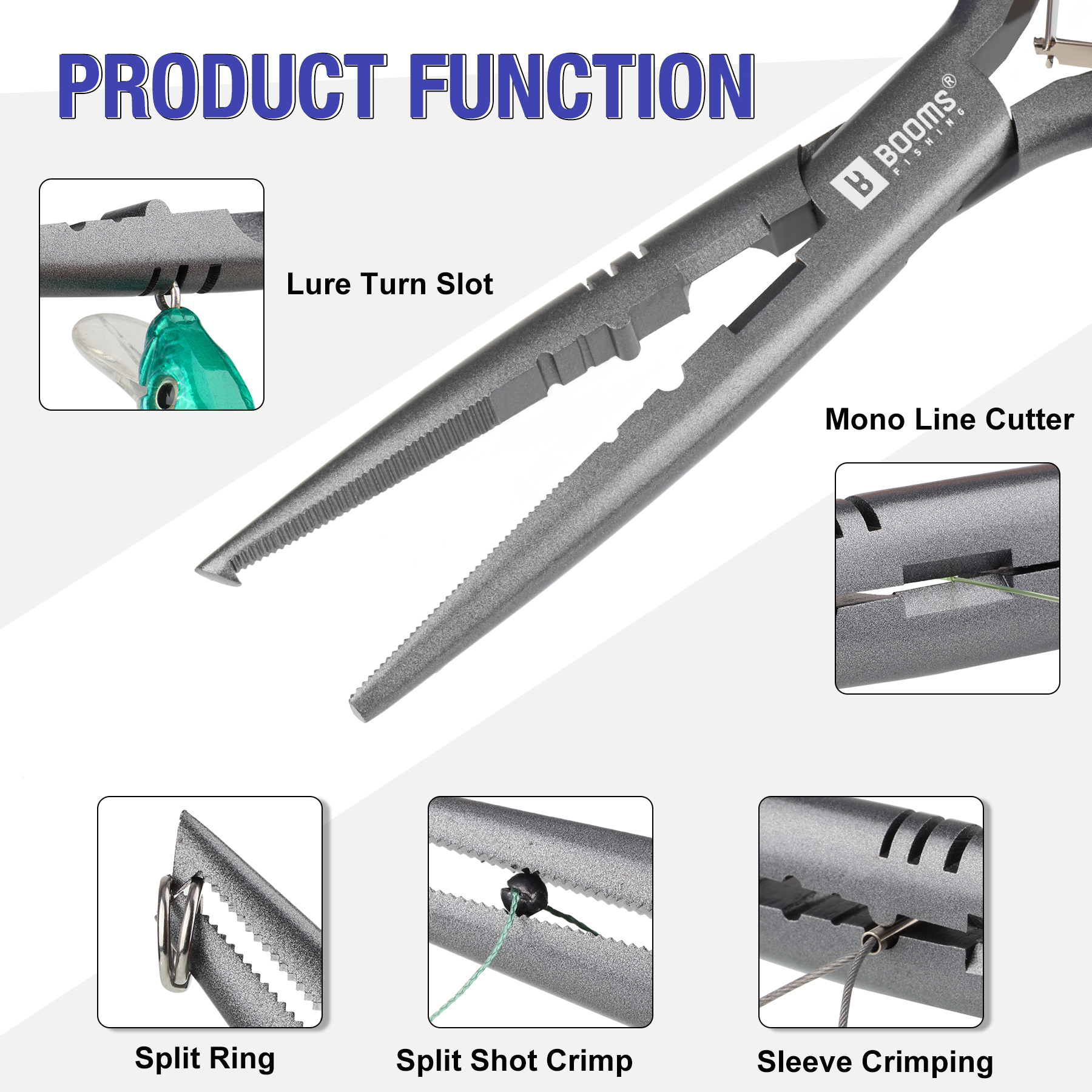 Booming Memancing XW10 23Cm Ta - Fishing Hook Remover ulasan dan harga