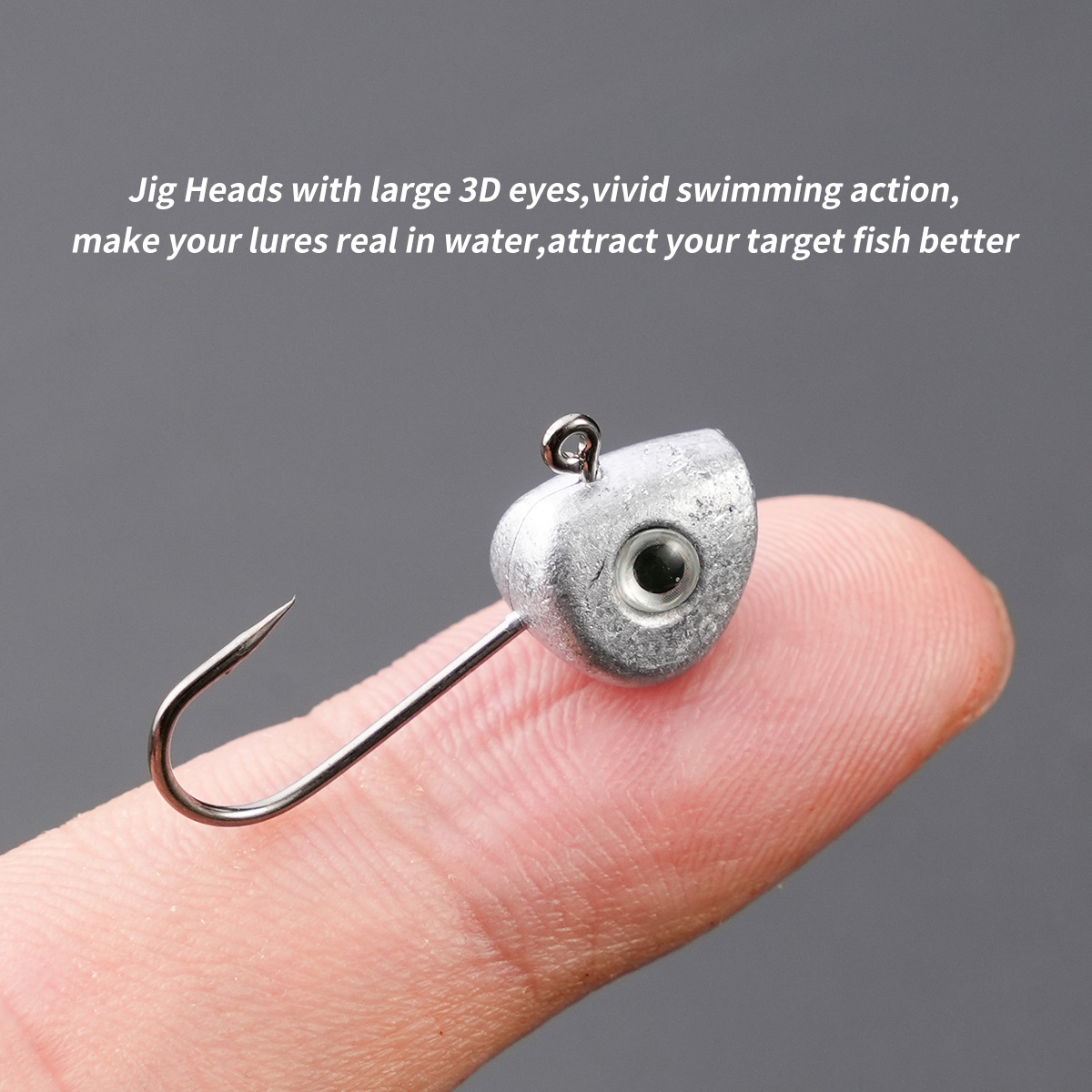 10 buah kait kepala Jig Mini 3 - Fishing Hook Offset ulasan dan harga