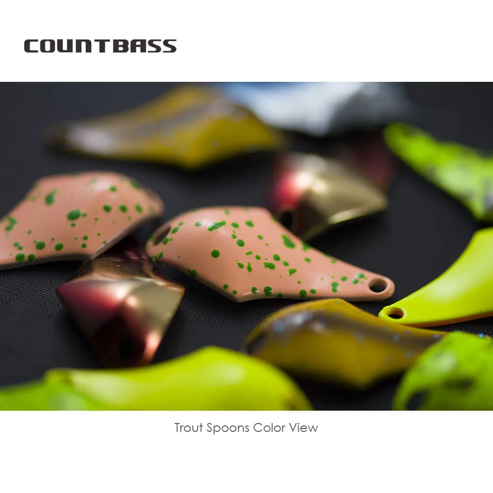 COUNTBASS 5/64Oz 2G Sendok Cas - Fishing Hook Barbless ulasan dan harga