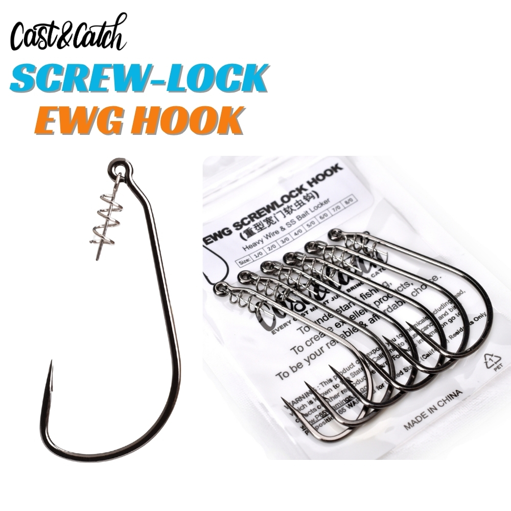 Cast&Catch SCREW-LOCK Weedless - Fishing Hook Weedless ulasan dan harga