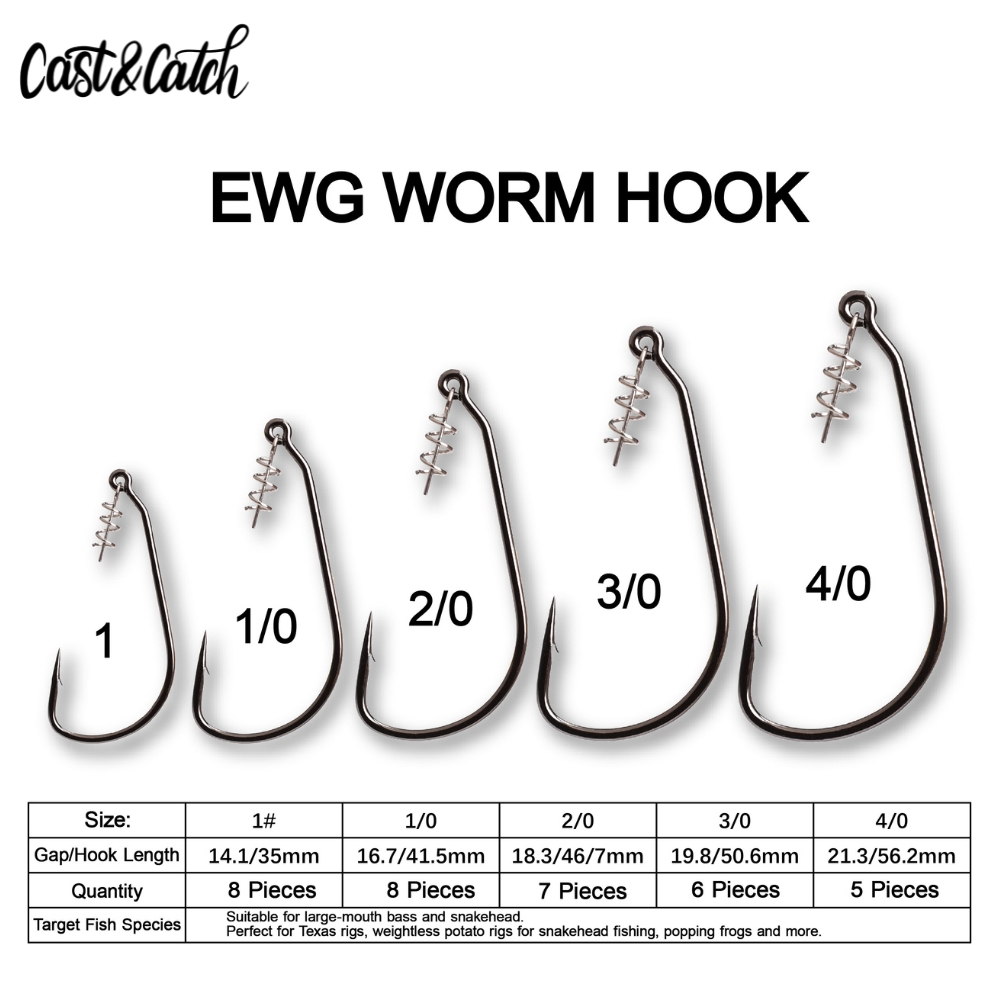 Cast&Catch SCREW-LOCK Weedless - Fishing Hook Weedless ulasan dan harga