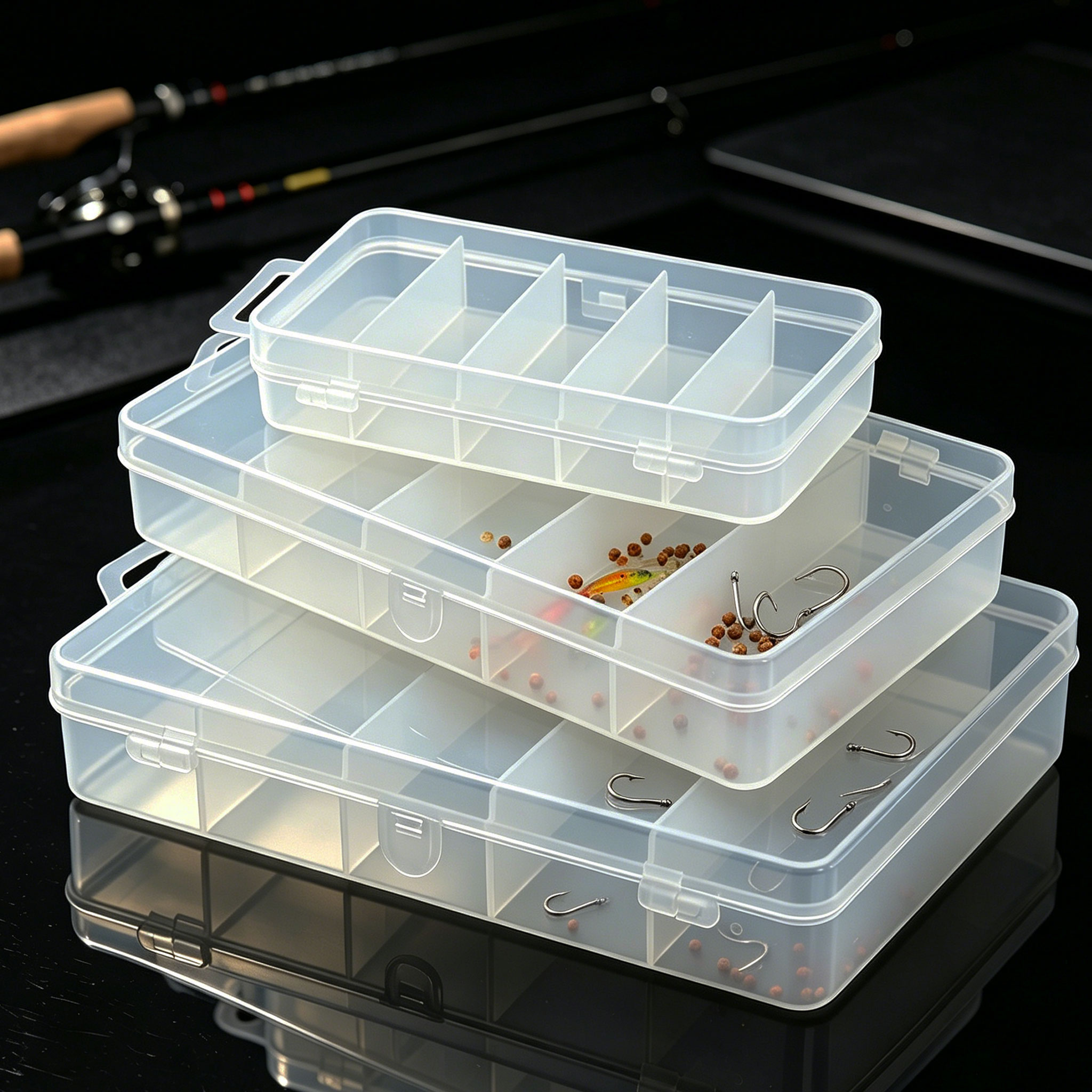 1/3 Buah 3 Ukuran Umpan Pancin - Fishing Hook Size ulasan dan harga