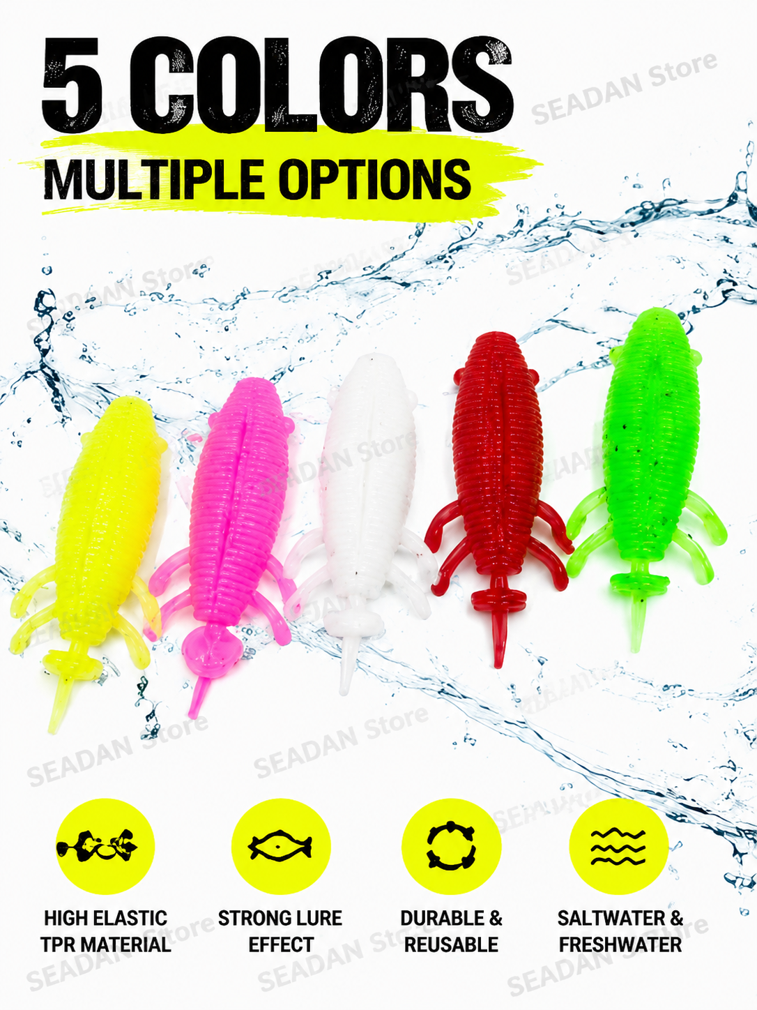 5 Buah Umpan Katak Lembut Meng - Fishing Hook Offset ulasan dan harga