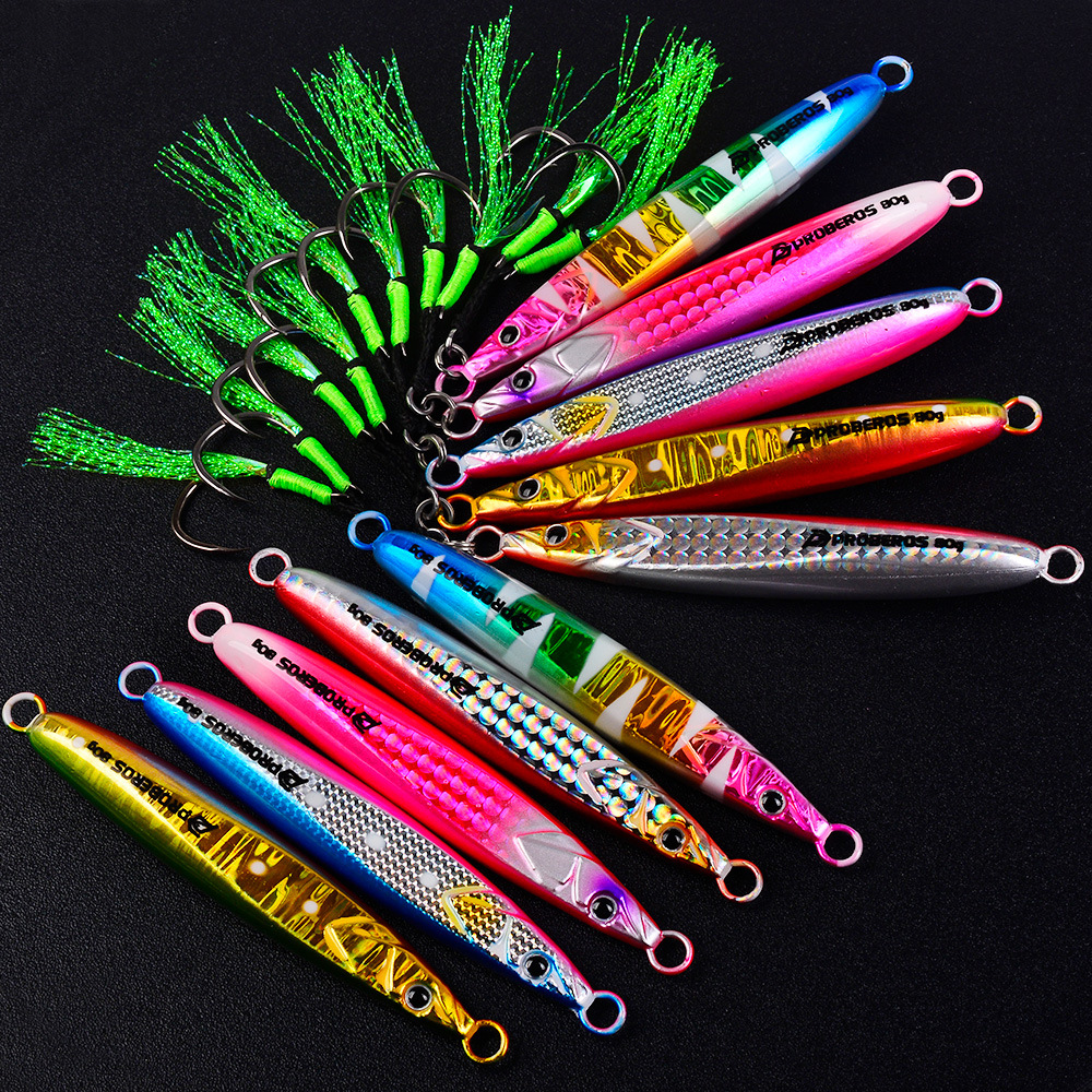 Umpan Pancing Logam Bercahaya  - Fishing Hook Treble ulasan dan harga