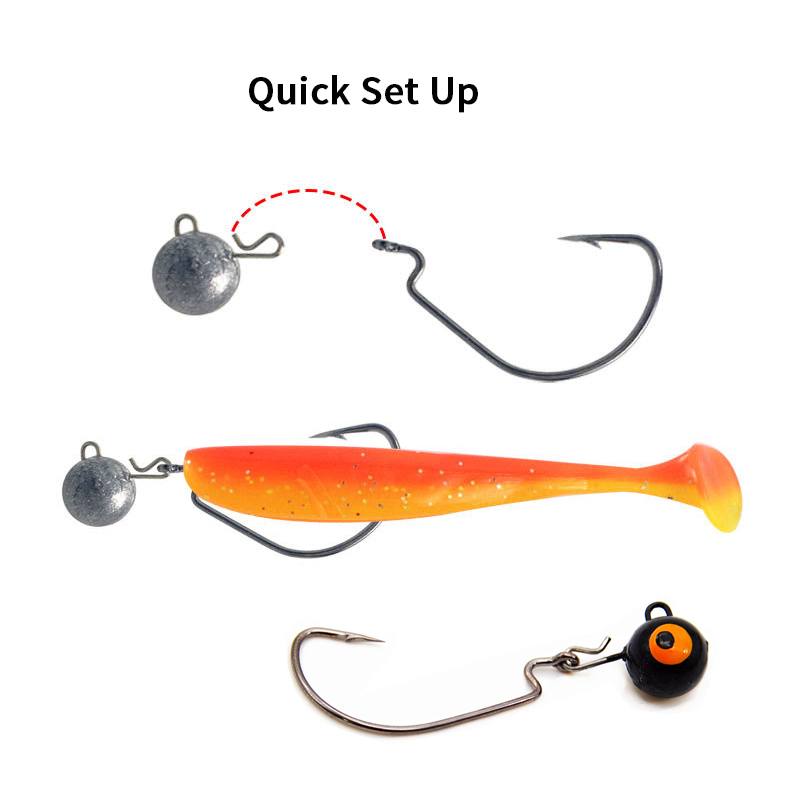 5 buah pemberat pancing tengge - Fishing Hook Jig ulasan dan harga