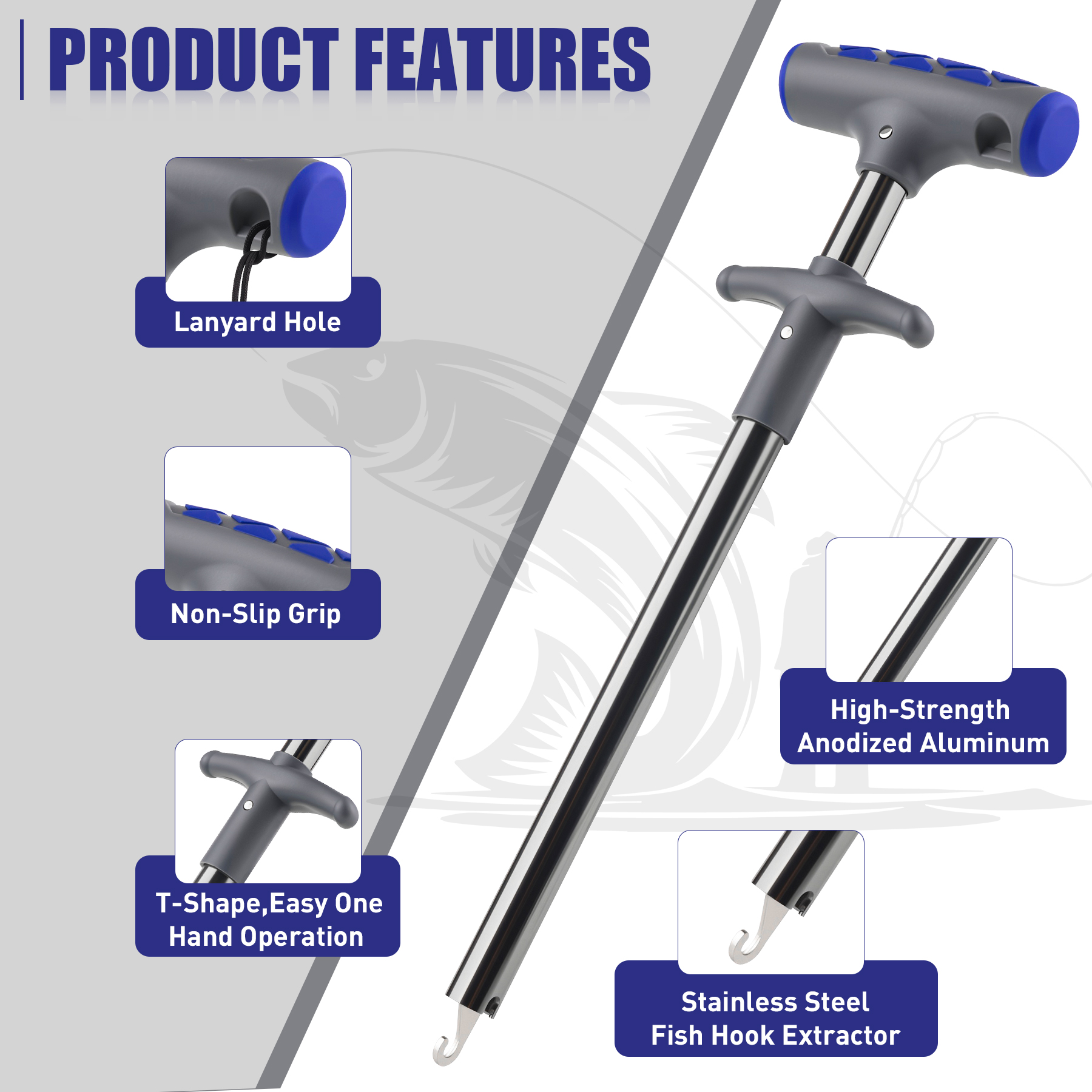 Booms Fishing XW20 Penghilang  - Fishing Hook Remover ulasan dan harga
