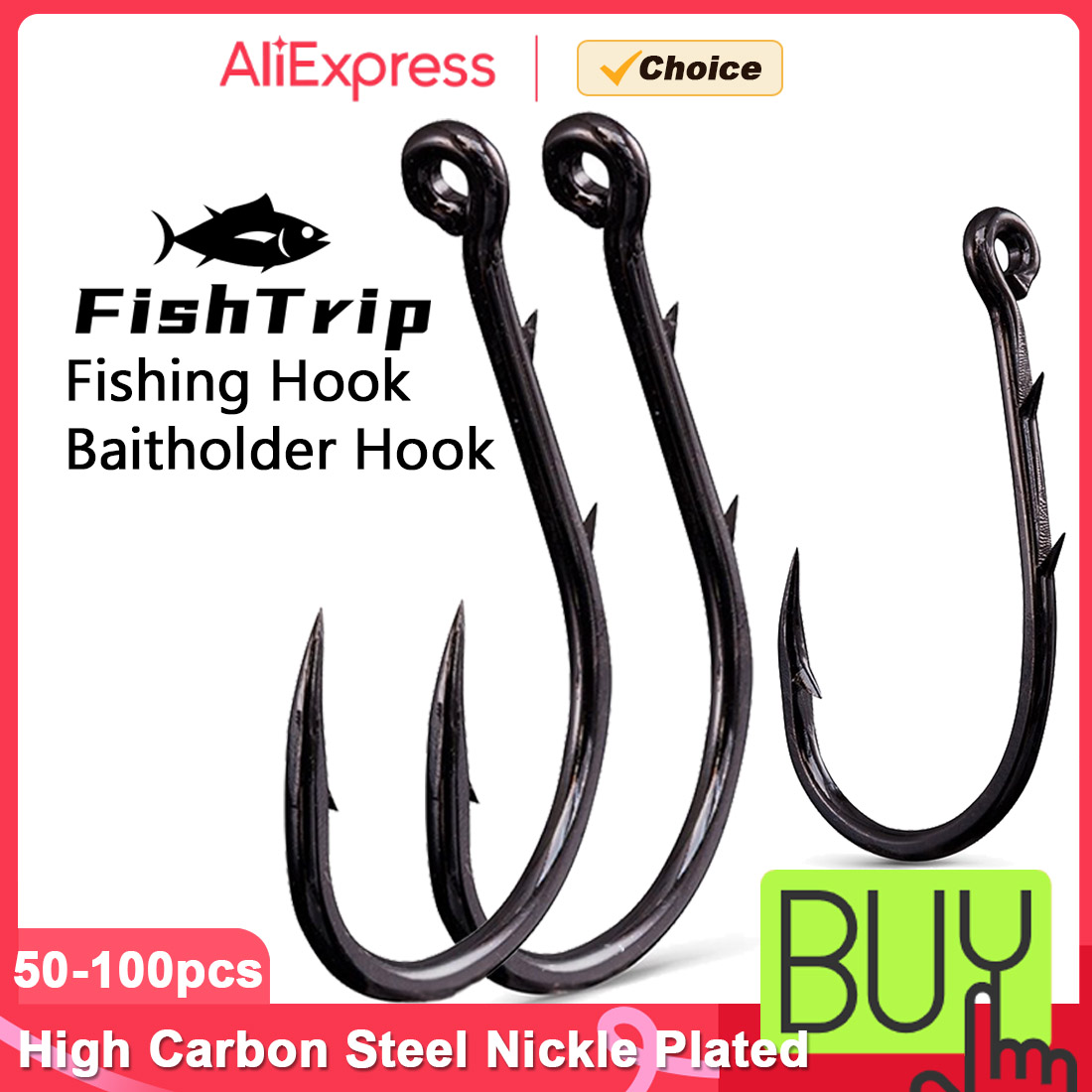 FishTrip Kail Pancing Gurita T - Fishing Hook Circle ulasan dan harga