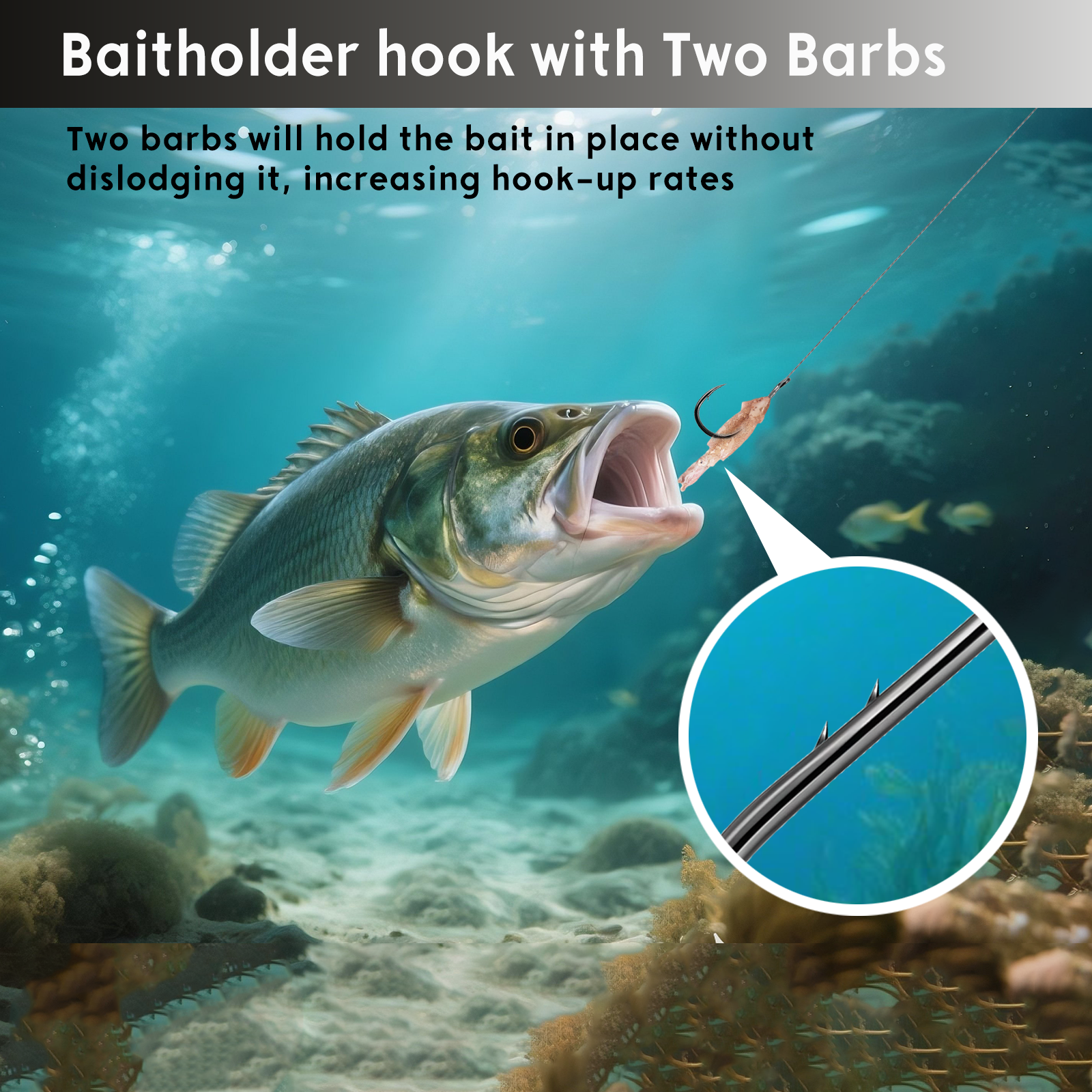 FishTrip Kail Pancing Gurita T - Fishing Hook Circle ulasan dan harga
