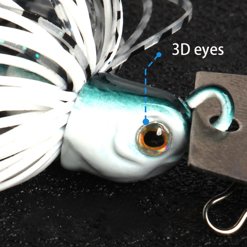 1pc12g Karet Jig Kepala Weedle - Fishing Hook Weedless ulasan dan harga