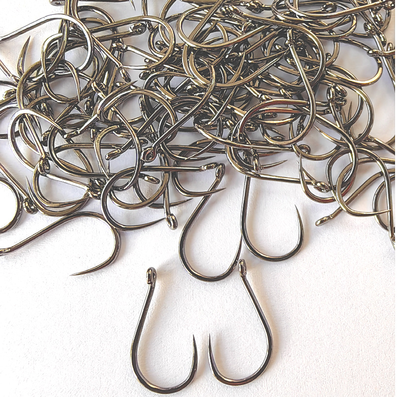 100 buah #1-#10 kait pancing a - Fishing Hook Circle ulasan dan harga