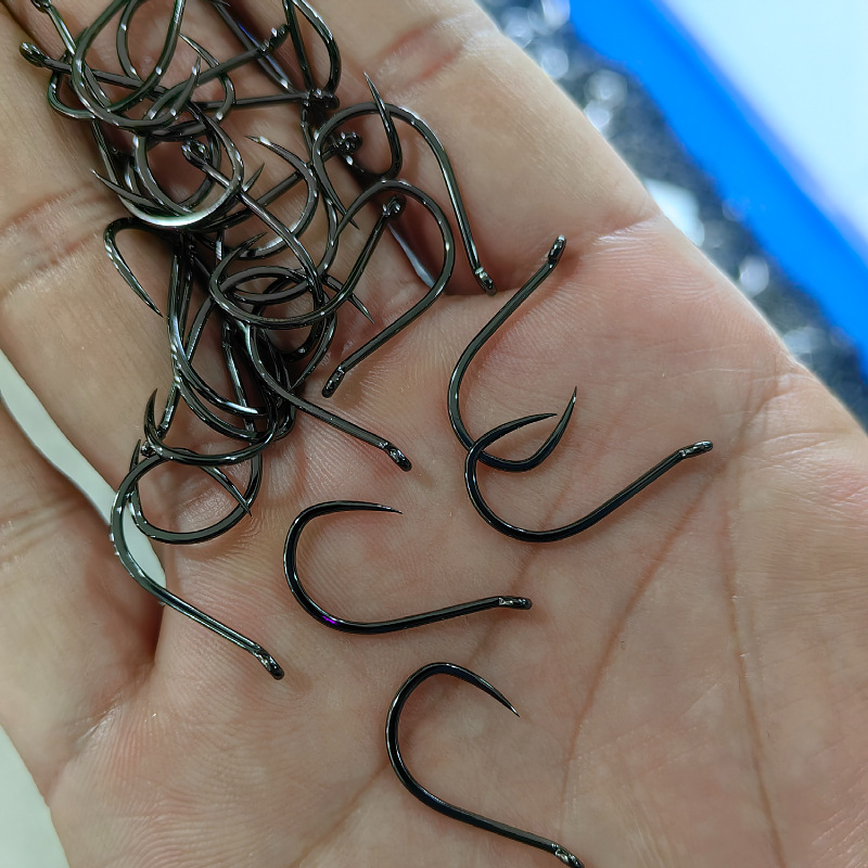 100 buah #1-#10 kait pancing a - Fishing Hook Circle ulasan dan harga