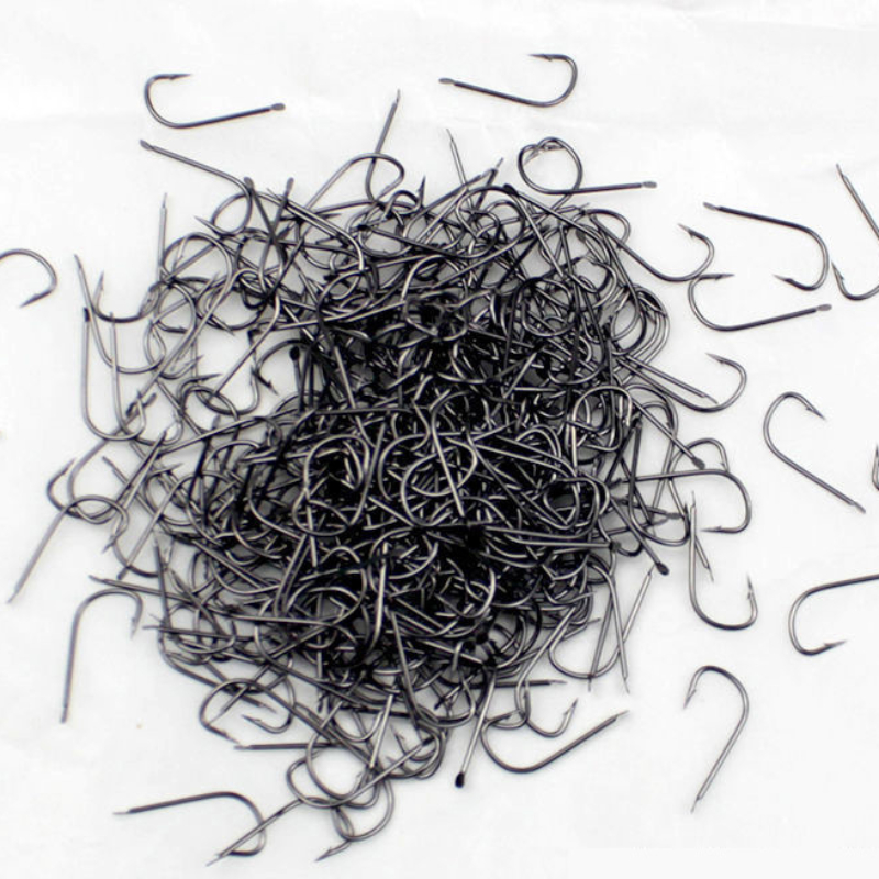100 buah kail pancing kecil 1  - Fishing Hook Barbless ulasan dan harga