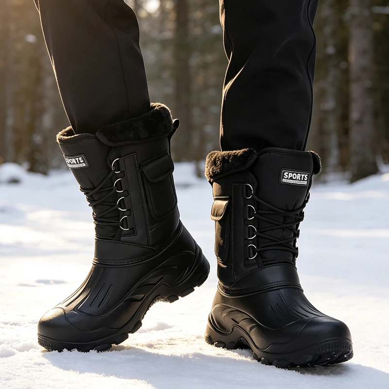 Sepatu Bot Salju Musim Dingin  - Fishing Hook ulasan dan harga