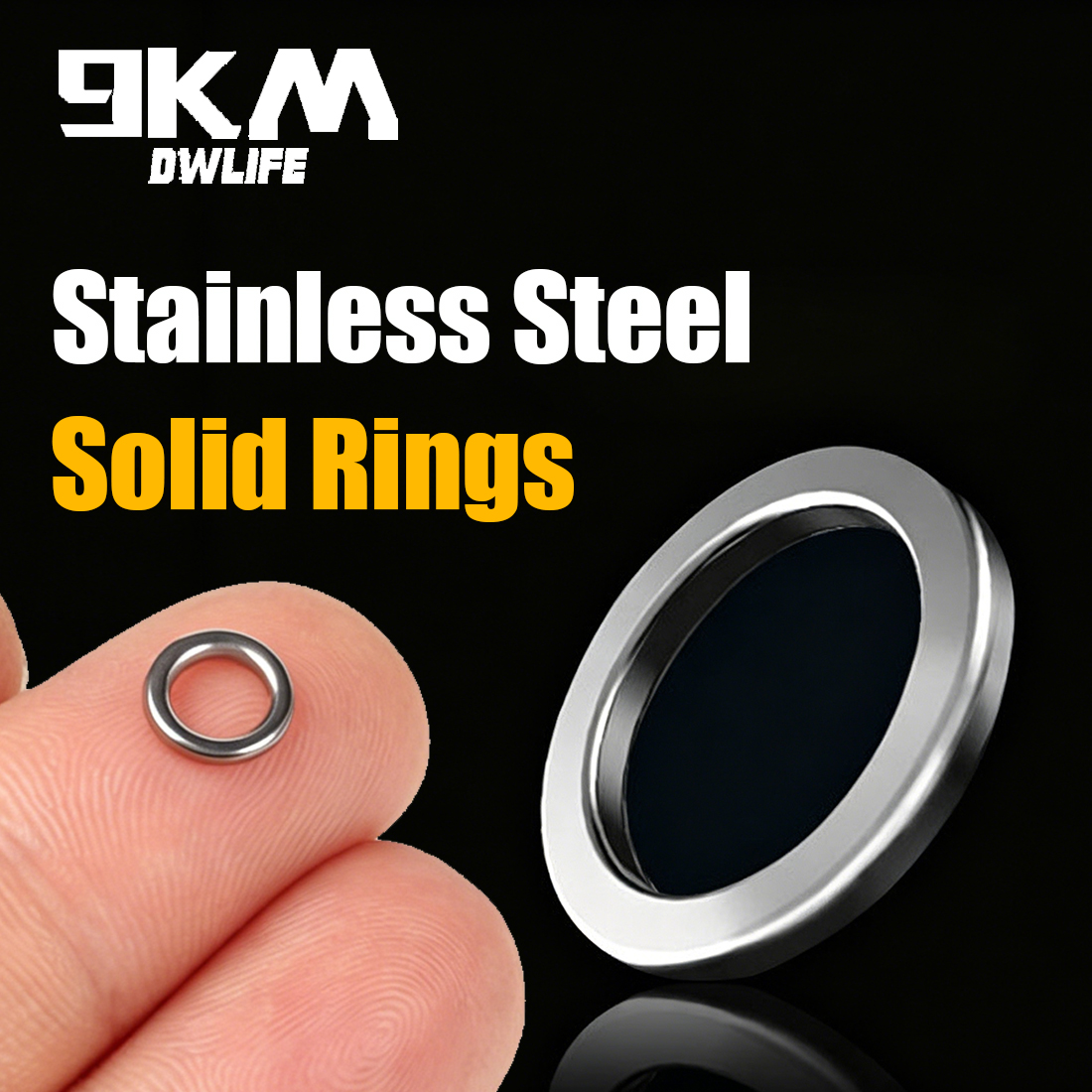 9KM Cincin Solid untuk Memanci - Fishing Hook Jig ulasan dan harga