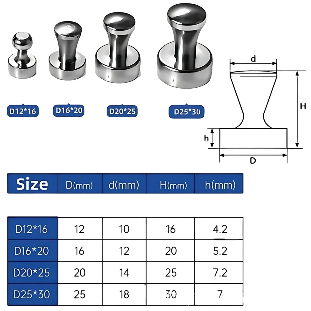 10 Buah Magnet Super Kuat Magn - Fishing Hook Stainless Steel ulasan dan harga