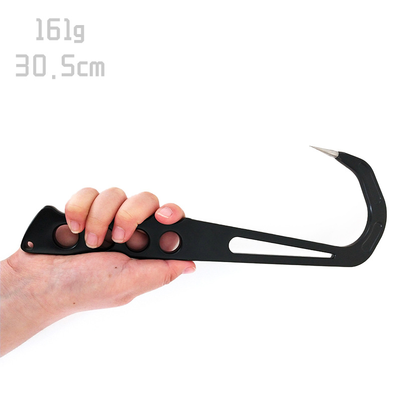 30.5CM pegangan ikan baja taha - Fishing Hook Size ulasan dan harga