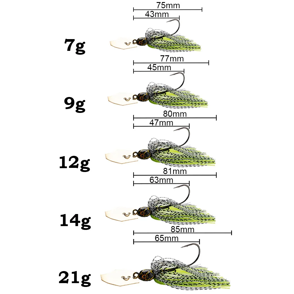 Umpan Pemintal 7G/9G/12G/14G/2 - Fishing Hook Weedless ulasan dan harga