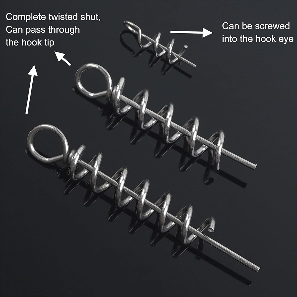 50 buah kunci Putar musim semi - Fishing Hook Stainless Steel ulasan dan harga
