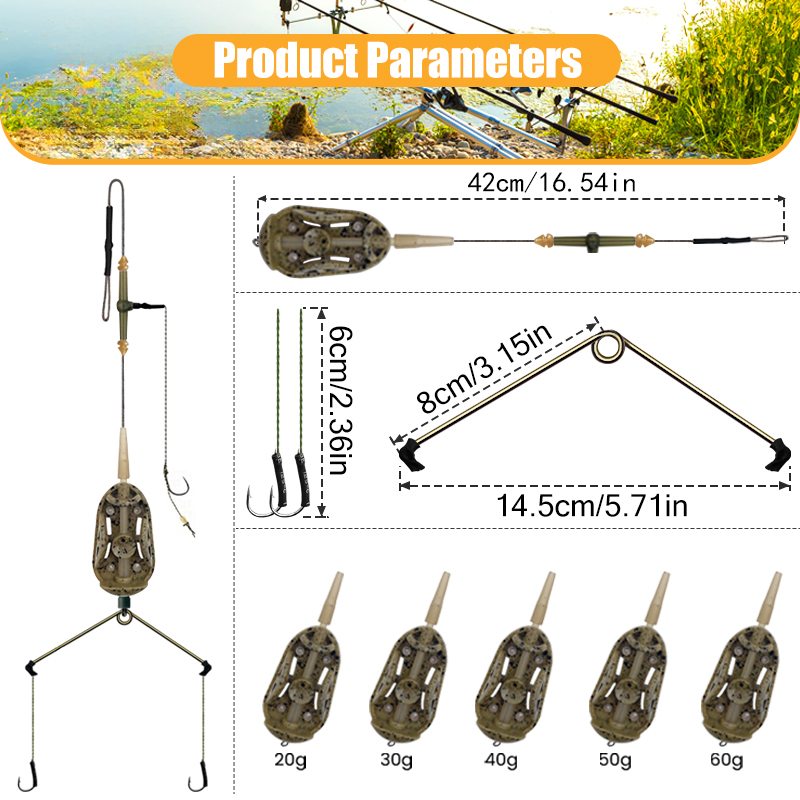 3 Kait Rig Rambut Ikan Mas yan - Fishing Hook Assortment ulasan dan harga