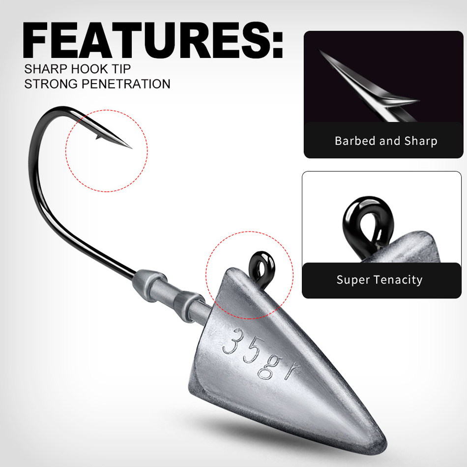 Kail Pancing Segitiga WODJYJ 7 - Fishing Hook Barbless ulasan dan harga
